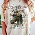 thumbnail image 1 of Vintage Kentucky Derby Shirt, Ky Derby May The Fourth Shirt, Run For The Roses Coquette Bows Girlie Tee, Talk Derby To Me Unisex S-5XL Hot Trending Shirt, Vintage Birthday Gift, 1 of 2