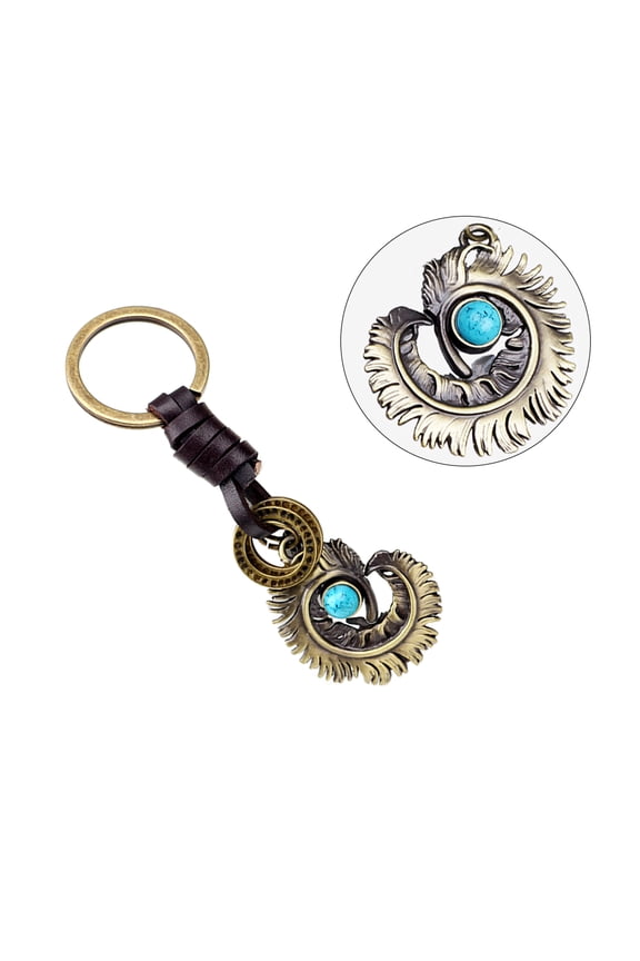 Vintage Keychain Backpack Pendant Ornaments Bronze 1Pcs