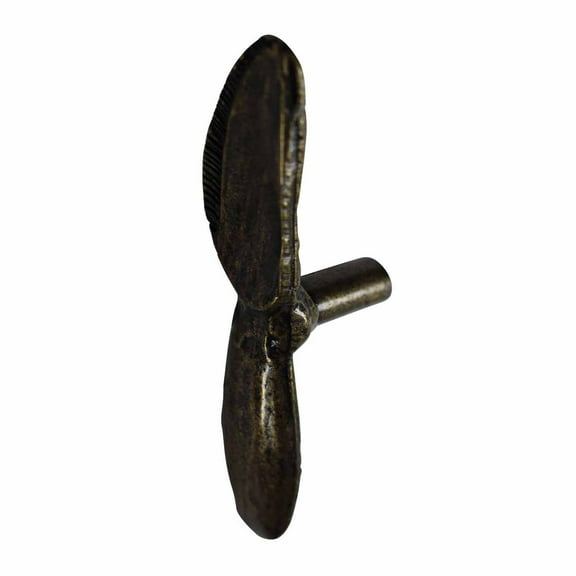 Vintage Kitchen Cabinet Knob Antique Brass Knife Shape Cupboard Door Pull Handle| Renovators Supply