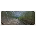 thumbnail image 1 of Vintage Kitchen Mat, Dungeon Old Tunnel Sun Rays at Other Side Mystic Spooky Long Tunnel Illustration, Plush Decorative Kitchen Mat with Non Slip Backing, 47" X 19", Brown, by Ambesonne, 1 of 1