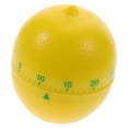 thumbnail image 1 of Raindrops Lemon Shape Mechanical Timer Kitchen Cooking Reminder Practical Timing Tool, 1 of 8