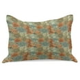 thumbnail image 1 of Vintage Knitted Quilt Pillowcover, Grungy Composition with Rich Flower Gentle Spring Foliage Revival, Standard King Size Pillow Cover for Bedroom, 30" x 20", Multicolor, by Ambesonne, 1 of 2