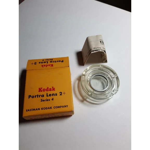 Vintage Kodak Lens Filter Series 4 Drop In Type Portra 2+ Close-Up Free Shipping