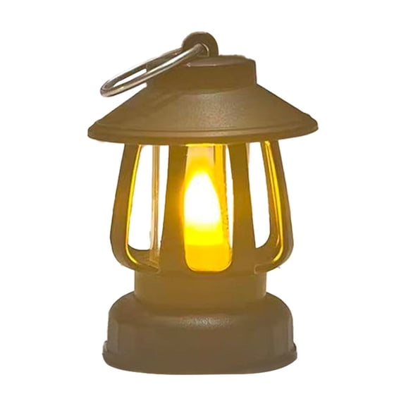 Vintage LED Handheld Candle Lamp Miniature Retro Horse Lamp with Hanging Hook Battery Operated Ambient Tea Light for Wedding Party Home Decor