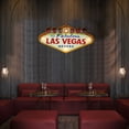 thumbnail image 1 of Vintage LED Light Metal Neon Signs Welcome to Las Vegas Pub Cafe Wall Decor, 1 of 12