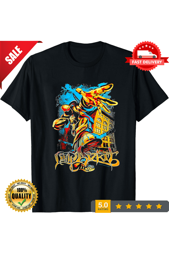 Vintage LIMP BIZKIT New Type System Short Sleeve Cotton T-shirt, LIMITED EDITION-TH64399