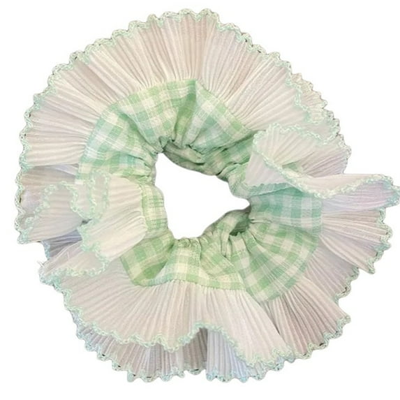 Vintage Lace Hair Scrunchy Women Hair Buns Hairpieces Hair Scrunchies Female Headdress Teenager Girl Hair Styling Tool