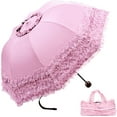thumbnail image 1 of Vintage Lace Sunshade, Gothic Lolita Umbrella, UV Sunscreen, Witch Role-playing, Photography Props, Party Decoration, Folding Umbrella, 1 of 8
