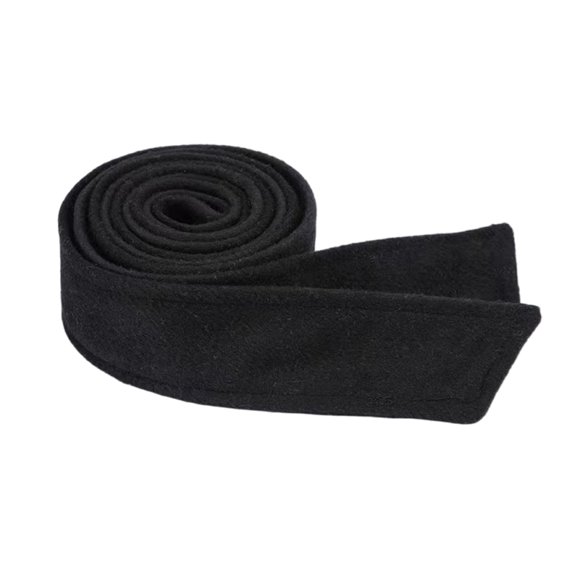 Vintage Laceup Ribbon Sash Belt for Trench Coats Decorative Waist Belt Winter Accessories Wool Waistband for Outerwear