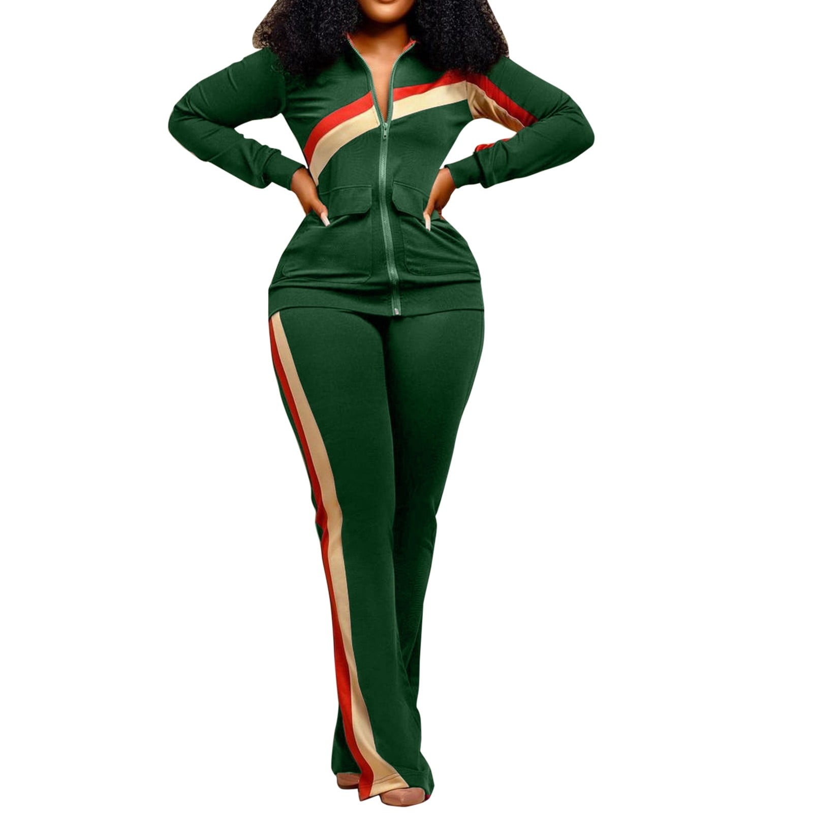 Ladies fashion tracksuit best sale