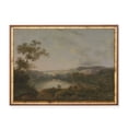 thumbnail image 1 of Vintage Lake Landscape Rustic Farmhouse Poster Home Decor, 12x18 UNFRAMED, 1 of 3