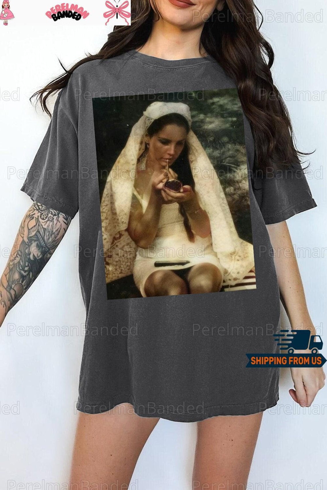 Vintage Lana Del Rey Shirt, Lana Del Rey Tour 2024 Shirt