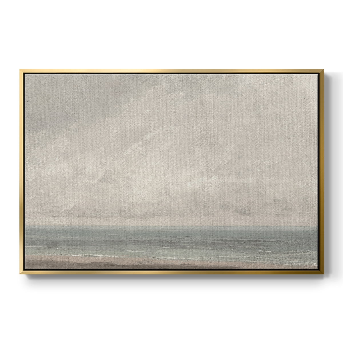 Vintage Landscape-CCCXLIII By Wexford Home Framed in Gold Wood Gallery Wrapped Canvas 25 in. x 37 in.