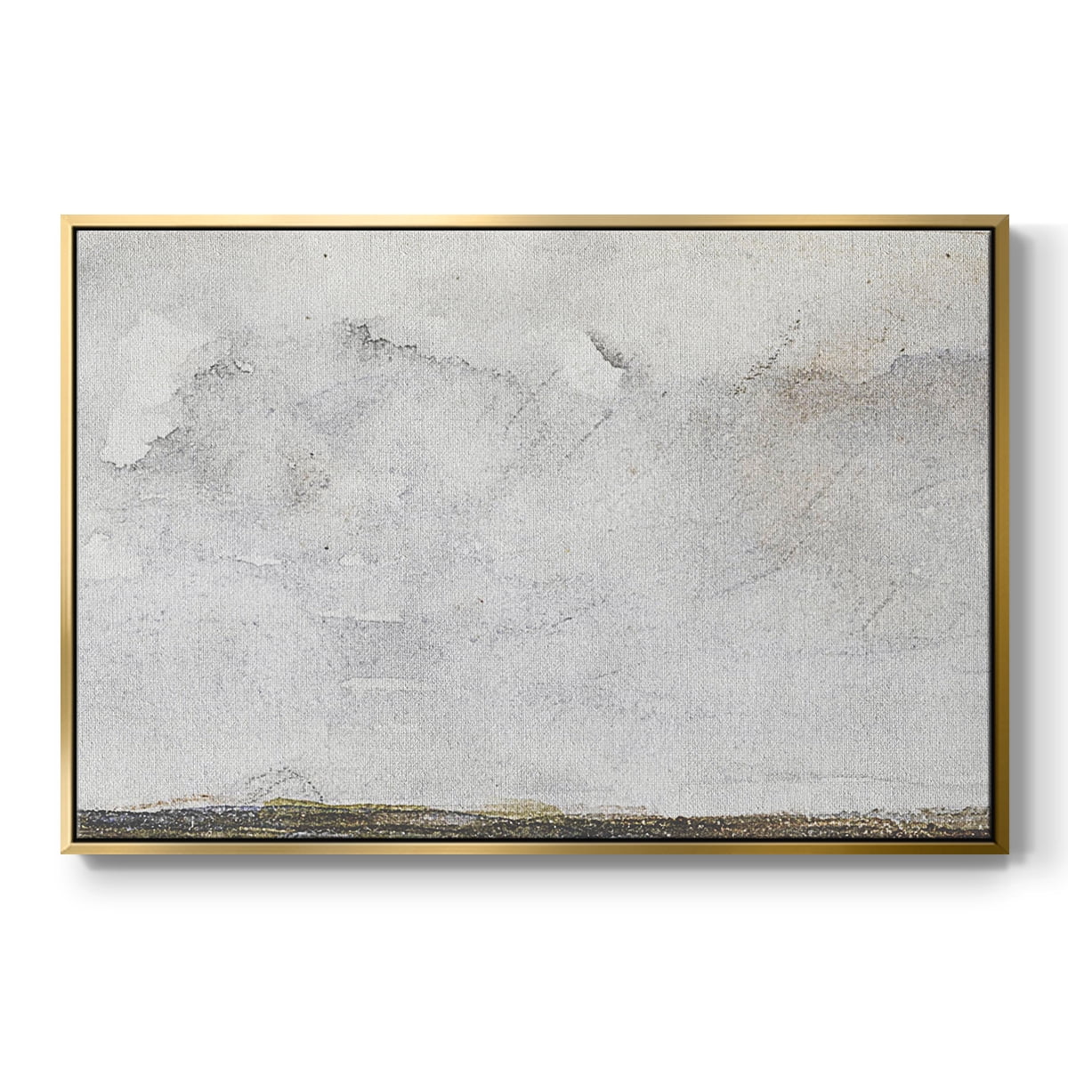 Vintage Landscape-CCCXXXVI By Wexford Home Framed in Gold Wood Gallery Wrapped Canvas 17 in. x 25 in.