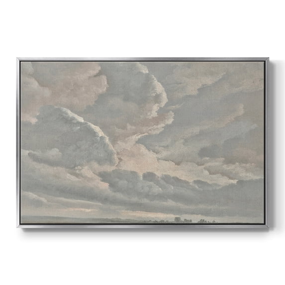 Vintage Landscape-CCXXXVI By Wexford Home Framed in Silver Wood Gallery Wrapped Canvas 17 in. x 25 in.