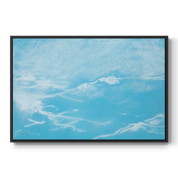 Vintage Landscape-CXLVI By Wexford Home Framed in Black Wood Gallery Wrapped Canvas 17 in. x 25 in.