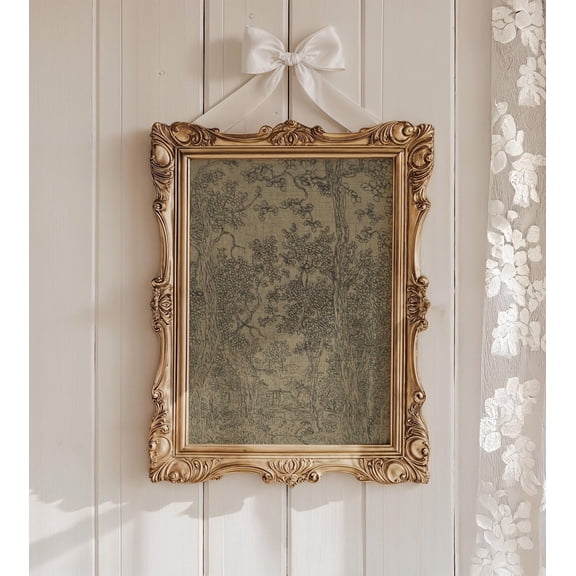 Vintage Landscape Drawing: Farmhouse Wall Art Poster Home Decor Office Wall Art