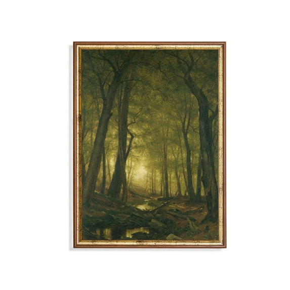 Vintage Landscape Rustic Country Scene Home Decor, 16x24 UNFRAMED
