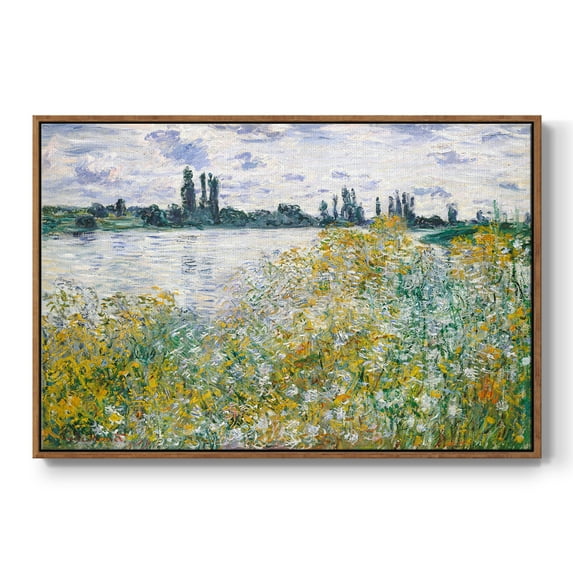 Vintage Landscape-XXVIII By Wexford Home Framed in Walnut Wood Gallery Wrapped Canvas 17 in. x 25 in.