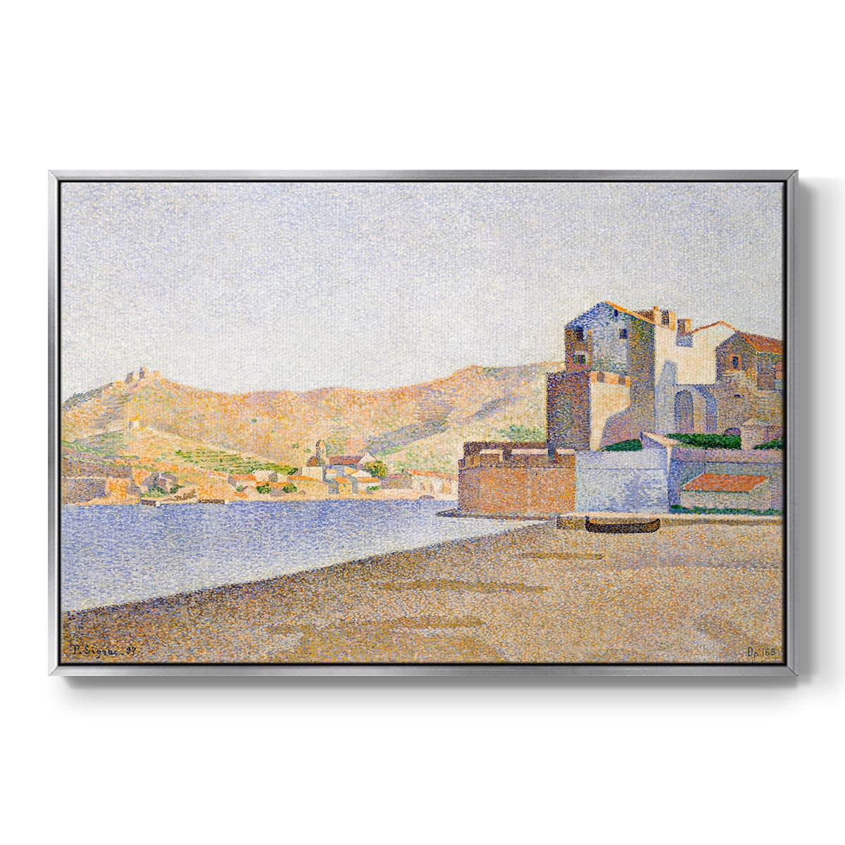 Vintage Landscape-XXXIV By Wexford Home Framed in Silver Wood Gallery Wrapped Canvas 17 in. x 25 in.