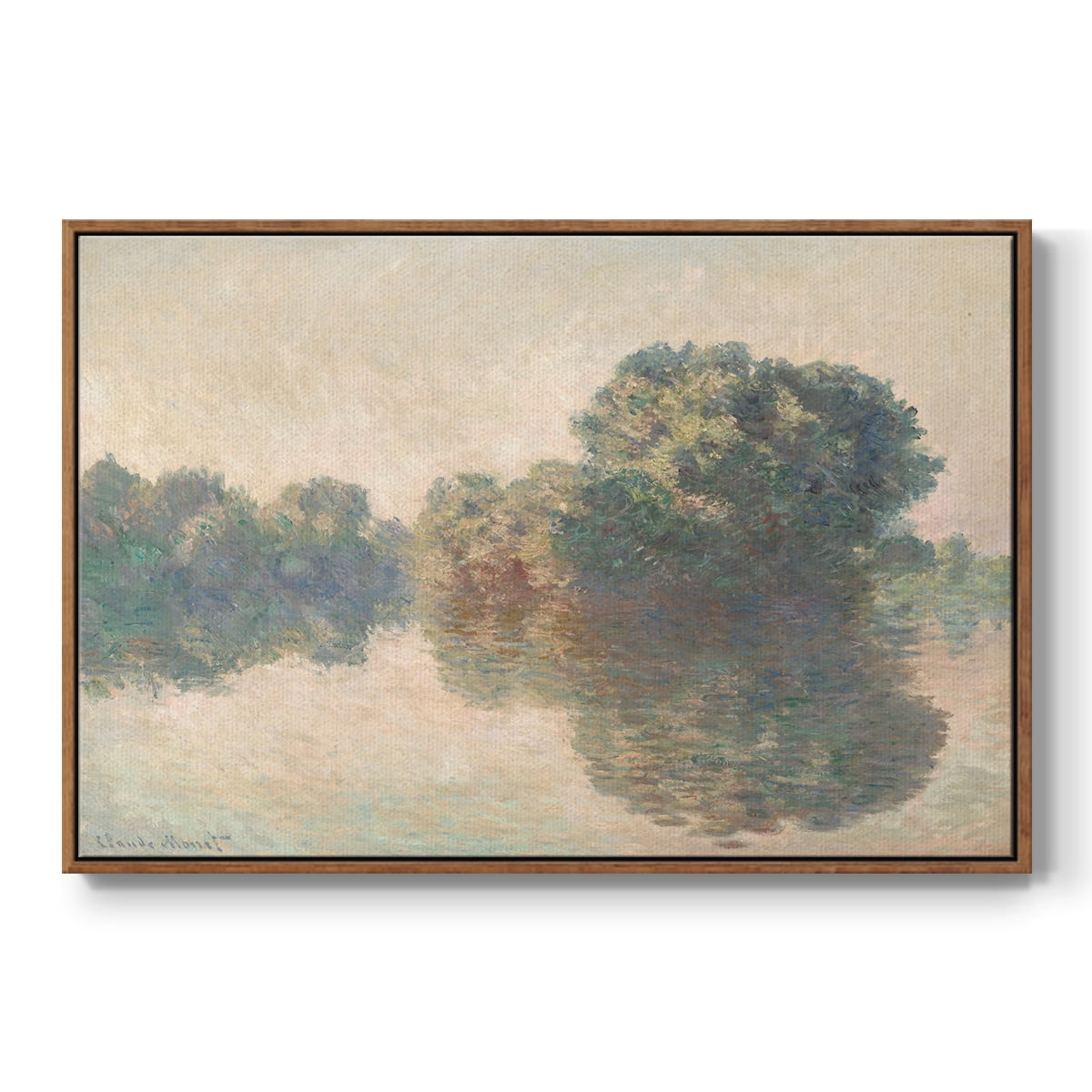 Vintage Landscape-XXXVII By Wexford Home Framed in Walnut Wood Gallery Wrapped Canvas 17 in. x 25 in.