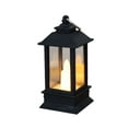 thumbnail image 1 of Vintage Lantern Decorative Led Flickering Flameless Candle With Timer, Battery Powered Led Decorative Hanging Lanterns for Indoor Outdoor Garden Yard Home Decor(1 Pack), 1 of 6