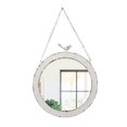 Free Shipping! Vintage Large Round Mirrors for Wall Decor 19", Rustic
