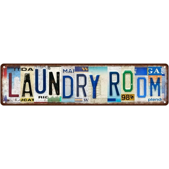 Vintage Outhouse Metal Tin Signs Street Signs Home Wall Decor 16 x 4 Inches For Bar Wall Decor Chicken Coop Coffee Bar Billiards Bathroom Wooden sign