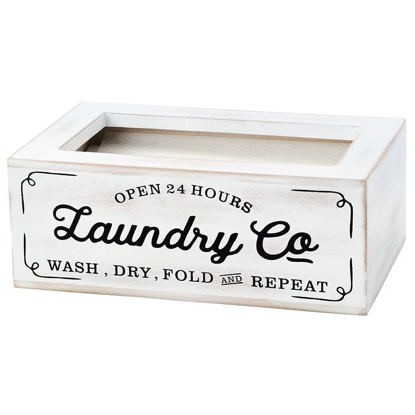 Vintage Laundry Room Decor - Magnets and Dryer Sheet Box