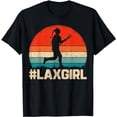 thumbnail image 1 of Vintage Laxgirl Lacrosse Sticks Sports Player T-Shirt, 1 of 5
