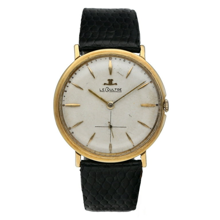 Lecoultre 14k deals gold watch vintage