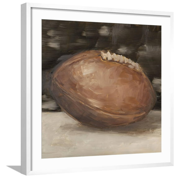 Art.com Vintage Leather IV Art Print by Ethan Harper, White Frame Wall Art, 29" x 29"