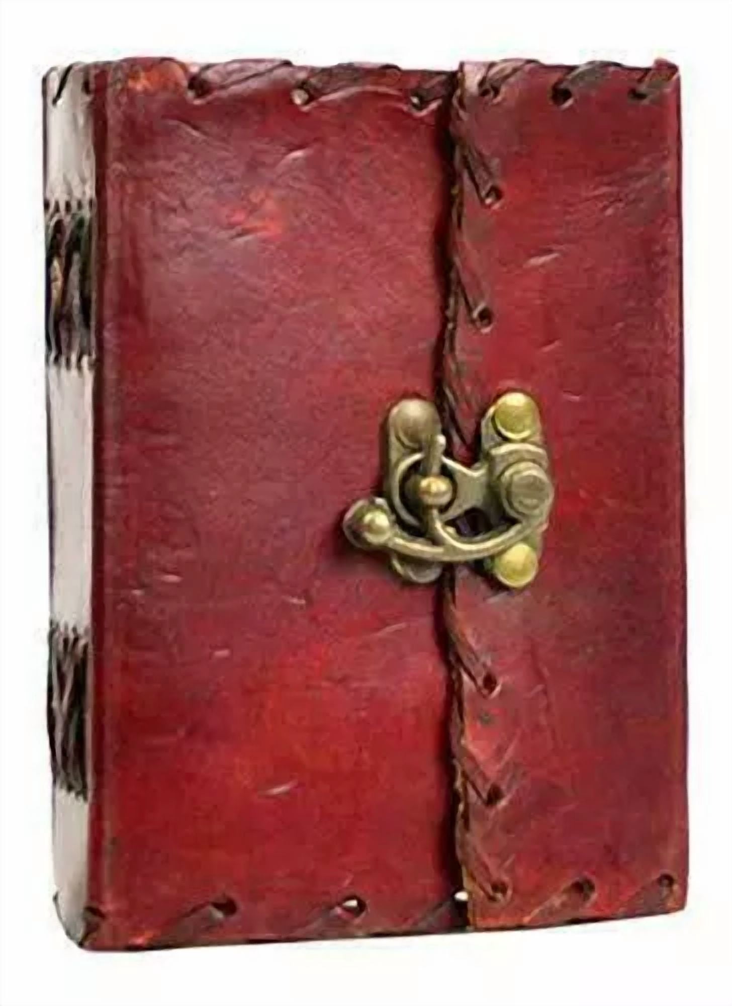 Vintage Leather Journal grimoire Celtic Witch Stone Leather Book of Shadows New