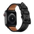 thumbnail image 1 of Vintage Leather Strap for Apple Watch Ultra 2/Ultra 49mm & Series 10/11 46mm, 45mm 44mm 42mm, Unisex Apple Watch Band Leather, 1 of 4