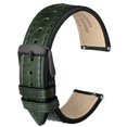thumbnail image 1 of Vintage Leather Watch Band,18mm Quick Release Replacement Calf Skin Watch Strap for Men and Women,Stainless Steel Buckle, 1 of 7