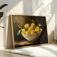 thumbnail image 1 of Vintage Lemon Still Life, Rustic Kitchen Wall Art, Classic Fruit Bowl Painting, Farmhouse Citrus Print, Traditional Food Artwork Wall Art, Modern Wall Decor, 24x36 UNFRAMED, 1 of 2