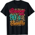 thumbnail image 1 of Vintage Leopard Raised On 90's Country Music T-Shirt Black Small, 1 of 3