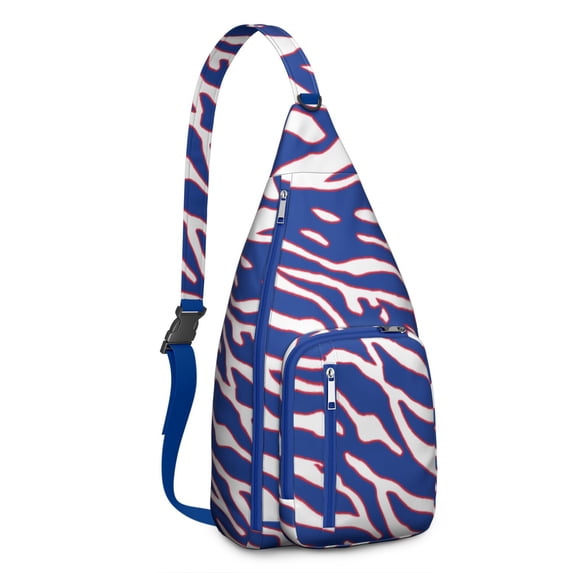Vintage Leopard Sling Backpack - Romantic Animal Print Crossbody Bag, Fashionable Anti-Theft Daypack