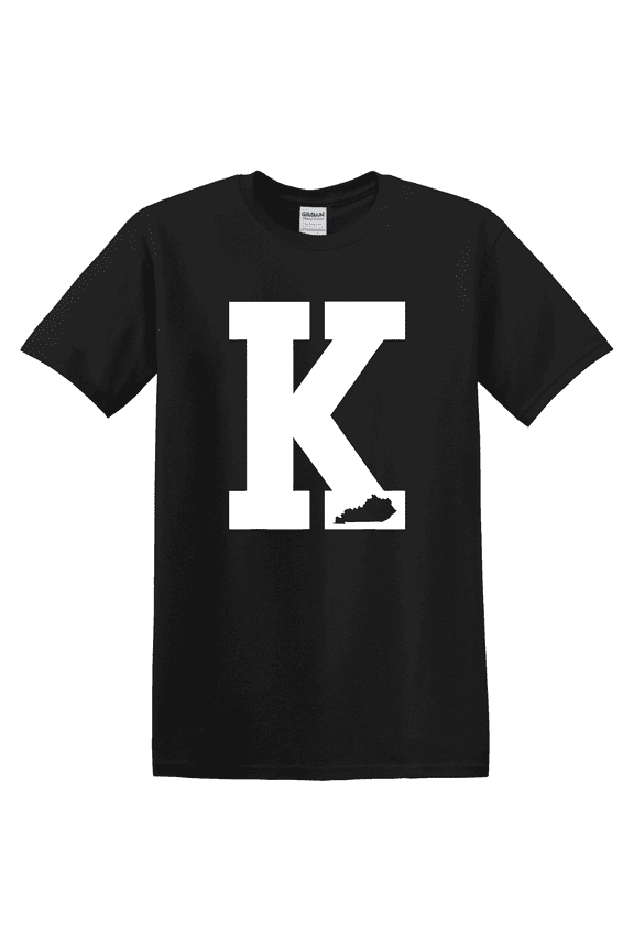 Vintage Letter K Kentucky Blue Vintage T-shirt