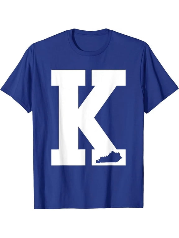 Vintage Letter Kentucky Blue T-Shirt ROYAL BLUE Unisex S-5XL Hot Trending Shirt, Vintage Birthday Gift