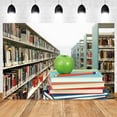 thumbnail image 1 of Vintage Library Backdrop Photocall Wood Bookshelf Back To School Baby Portrait Photography Background Photo Studio Photographic, 1 of 6