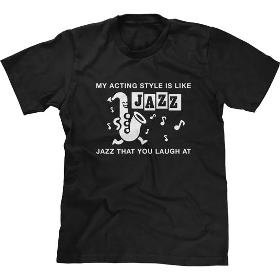 Vintage Like Jazz Laugh Funny Tv Quotes 30 Tracy Lemon Jack Comedy Nyc Kenneth Mens Tee - Perfect Gifts For Everyone