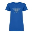 thumbnail image 1 of Vintage Line Bee Shaped T-Shirt Women -Image by Shutterstock, Female Medium, 1 of 2