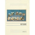 thumbnail image 1 of Vintage Lined Notebook Greetings from Akron, (Paperback), 1 of 1