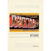 Vintage Lined Notebook Greetings from Buffalo, New York, Paperback