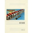 thumbnail image 1 of Vintage Lined Notebook Greetings from Clarksburg, West Virginia, (Paperback), 1 of 1