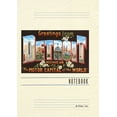 thumbnail image 1 of Vintage Lined Notebook Greetings from Detroit, (Paperback), 1 of 1