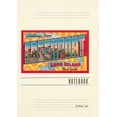 thumbnail image 1 of Vintage Lined Notebook Greetings from Greenport, Long Island, New York, (Paperback), 1 of 1
