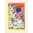 thumbnail image 1 of Vintage Lined Notebook Greetings from Idaho, Map of Highlights (Paperback), 1 of 1