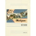thumbnail image 1 of Vintage Lined Notebook Greetings from Muskegon, (Paperback), 1 of 1